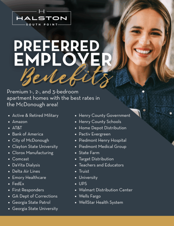 Halston South Point Prefeered Employer FLyer